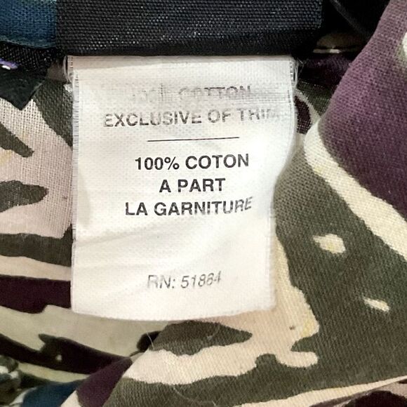 Patagonia Aloha Shirt Short Sleeve Tapas Print Multi-Color Tiki Men's Sz Med - Picture 7 of 8